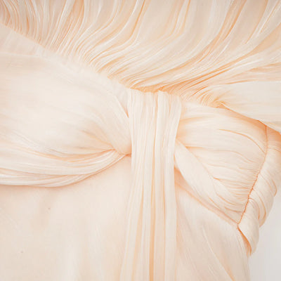 EUGÉNIE FULLY-PLEATED RUFFLED MINI DRESS