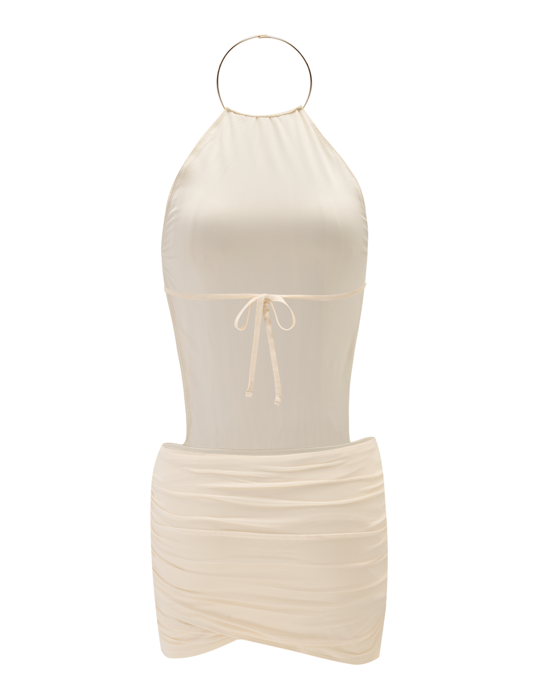 EVANNA MINI DRESS - IVORY