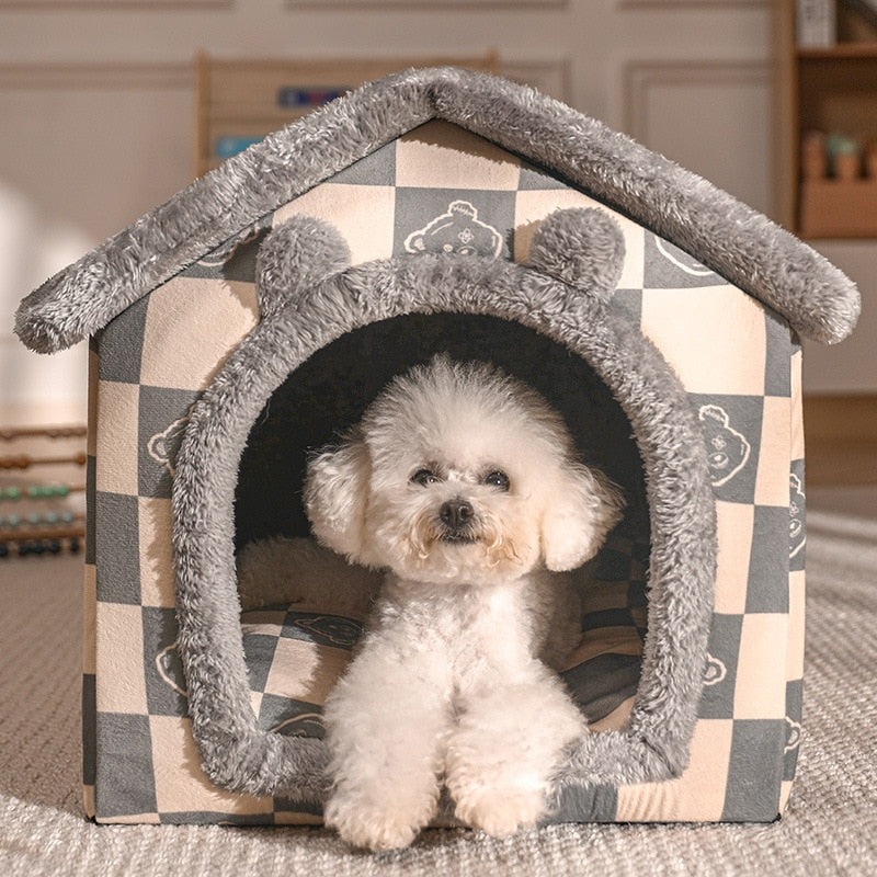 Indoor Dog Kennel and Washable Dog House
