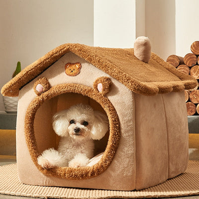 Indoor Dog Kennel and Washable Dog House