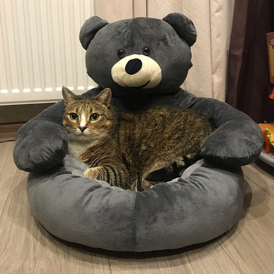 Teddybeer Knuffel Kattenbed En Hondenbed