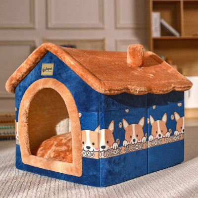 Indoor Dog Kennel and Washable Dog House